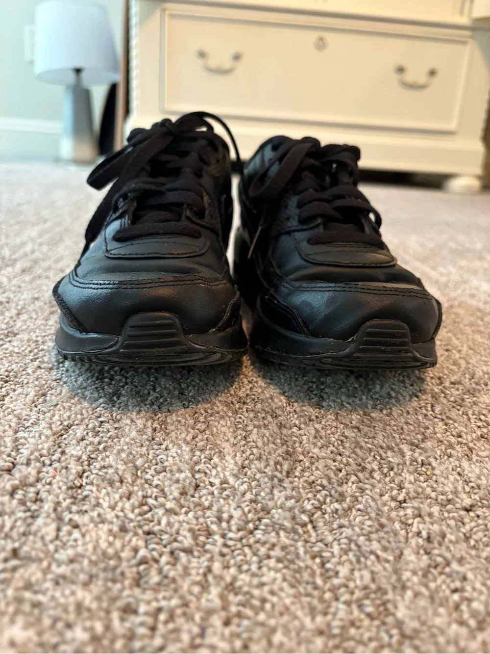 Nike Women's Black Low-Top Air Max Athletic Sneakers